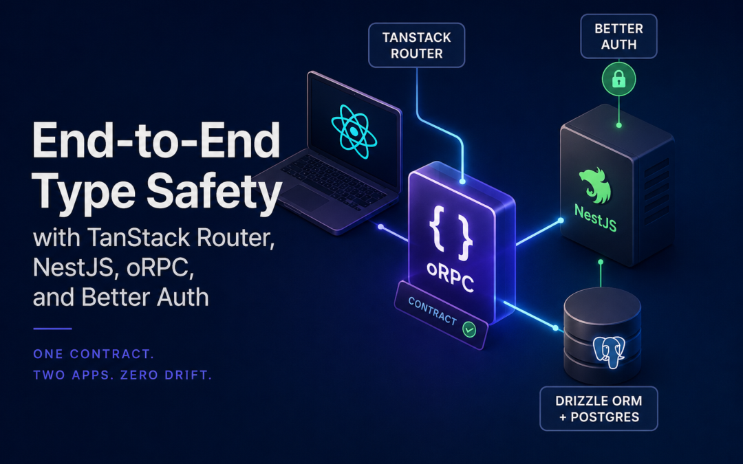 End-to-End Type Safety with TanStack Router, NestJS, oRPC, and Better Auth